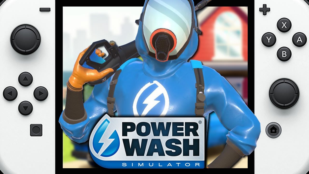 PowerWash Simulator – Nintendo Switch Gameplay