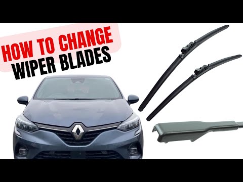 How To Change Wiper Blades Renault Clio 2020-onwards