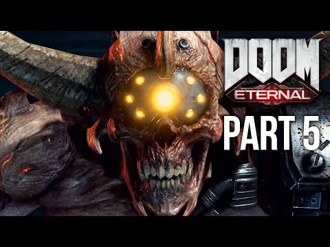 DOOM ETERNAL Gameplay Walkthrough Part 5 - DOOM HUNTER