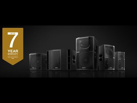 Baffles professionnelle amplifiée 3 voies Pioneer Pro Audio   XPRS
