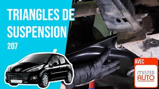 Youtube thumbnail of video "Changer les Triangles de suspension Peugeot 207 🚗"