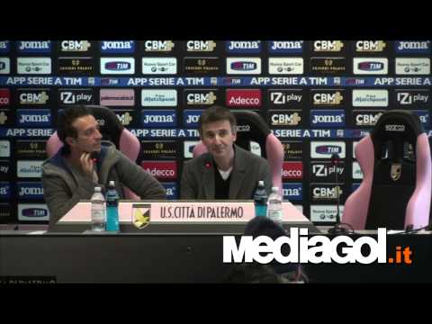 Ficarra e Picone insieme a Iachini in conferenza stampa - Mediagol.it