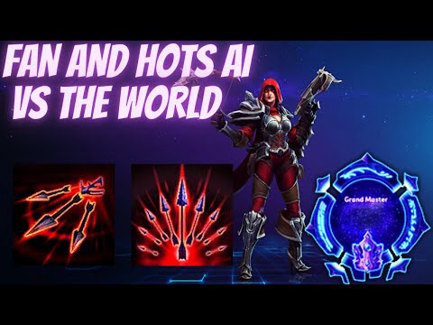 Valla Strafe - Fan and HOTS AI vs the World...- Grandmaster Storm League