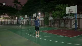 20250925 練投三分 25/41 25/36 25/38 25/46 用drop的意識去取代下壓的意識，感覺效果還不錯 #flow2pro #insta360