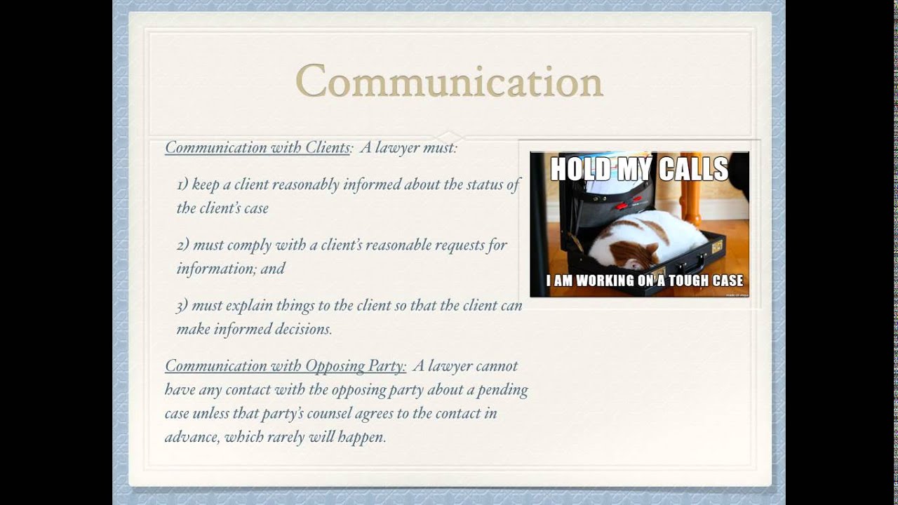 Ethical Considerations for Legal Assistants