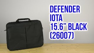 Defender Iota 15-16&quot; (черный) 26007 - відео 1