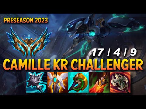 CAMILLE KR CHALLENGER vs KAYN Jungle - KR Ranked