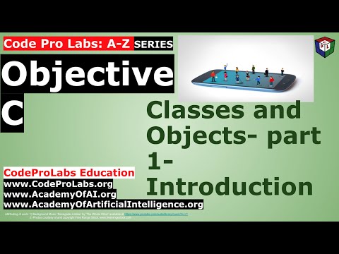 Objective C - Classes and Objects- part 1- Introduction