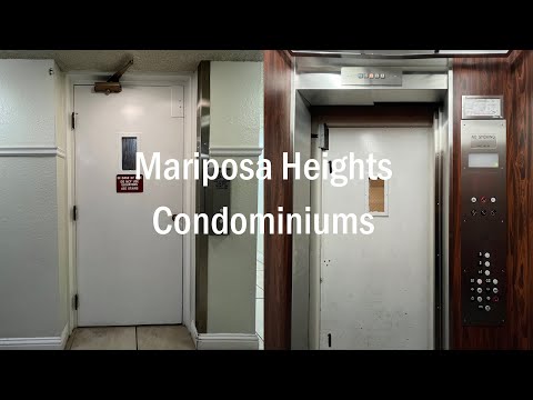 RUINED Montgomery Hydraulic Swing Door Elevator - Mariposa Heights Condominiums - Mountain View, CA