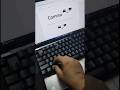 Comma symbol in ms word | #computer #keyboard #msword #windows #tricks