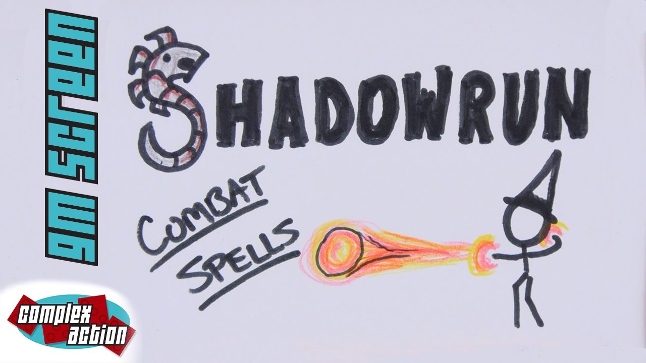 Combat Spells - GM Screen - Shadowrun 5th Edition