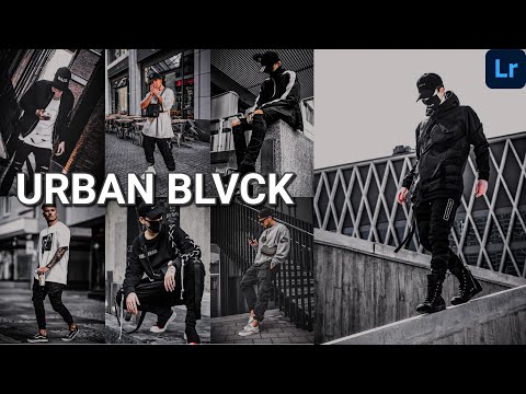 Urban Black Preset Lightroom | How to edit Urban Black filter | Urban Black Preset Download Free