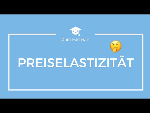 Preiselastizität einfach erklärt!