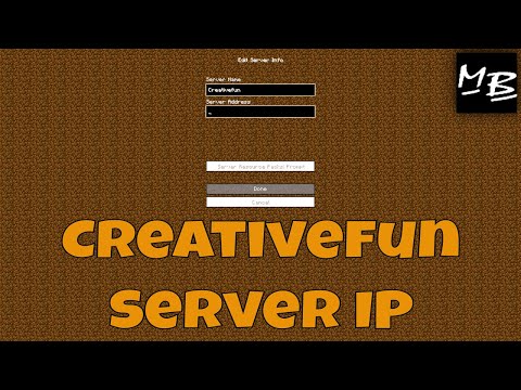 Minecraft Creativefun Server IP Address