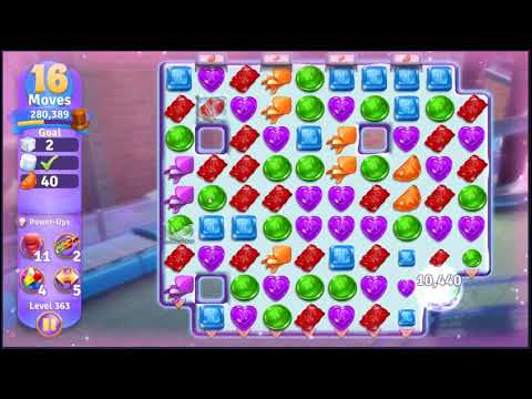 Wonka's World of Candy Level 363 - NO BOOSTERS + FULL STORY 🍫 | SKILLGAMING ✔️