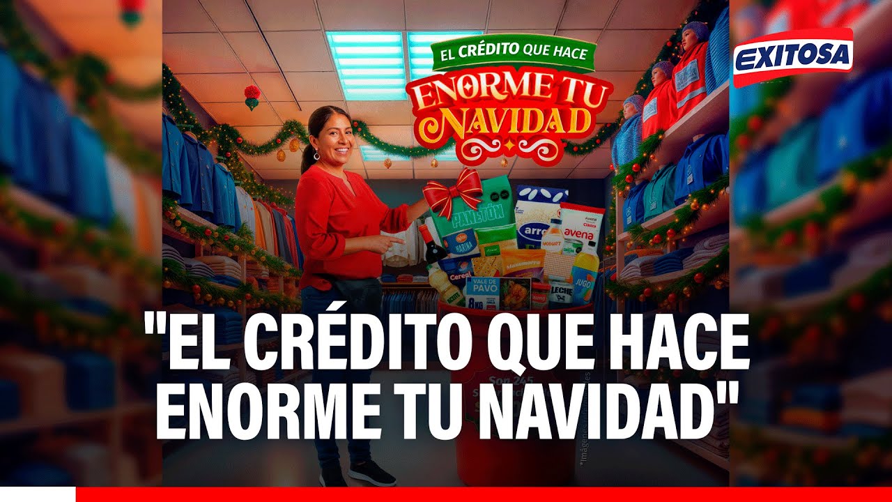 🔴🔵 Caja Huancayo lanza la campaña "El crédito que hace enorme tu navidad"