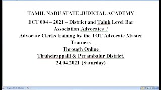 TNSJA Awareness Programme;?>