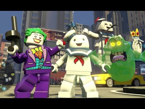 LEGO Dimensions - Ghostbusters Adventure World 100% Guide - All Collectibles