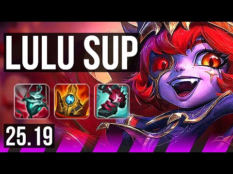 LULU & Jinx vs SHACO & Senna (SUP) | EUW Master | 25.19