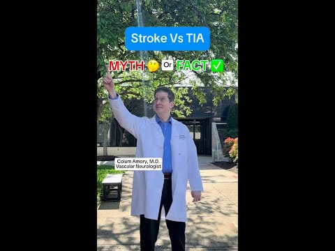 Stroke vs. TIA: Myths vs. Facts