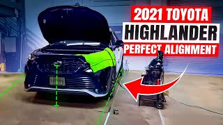 Perfecting Radar Calibration: 2021 Toyota Highlander Using 7 Step ADAS |  ADAS Calibration Training
