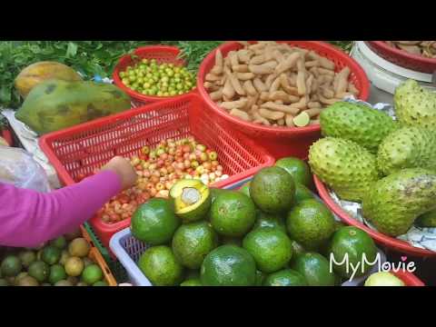 Fresh Daily Food In Market - Everyday Foods And Life In Cambodian Market - Amazing Food