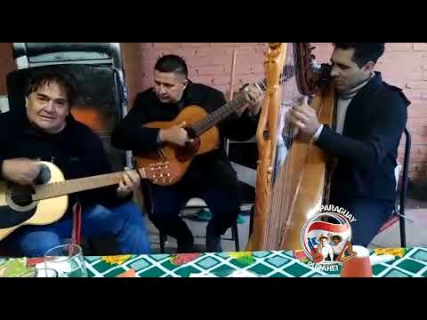 Blanca Cabellera..🎶🎶 Leo Pereira & Mariano Gaette Arpa Adán Balbuena #RohayhuParaguai 🇵🇾