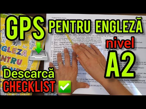 Lecţia # 329 – GPS pentru engleză 🇬🇧 - nivel A2 - descarcă CHECKLIST 📥
