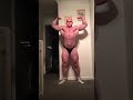 Nabba mr wales 2018 posing practise BETTER LIGHTING BUT NO TAN