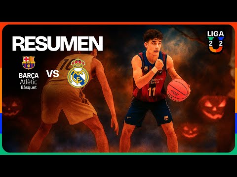 Barça Atlètic - Real Madrid RESUMEN U22 | Liga U 2025-26 Jornada 4