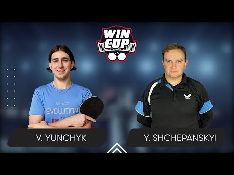 13:30 Valentyn Yunchyk - Yurii Shchepanskyi West 3 WIN CUP 18.06.2024 | Table Tennis WINCUP