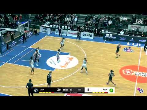 Brooke McCarty-Williams vs Alvik Game Highlights 2022/23 || SBL - Sweden || Lulea Basket