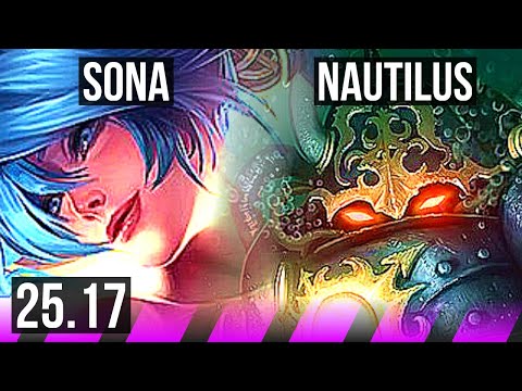 SONA & Lux vs NAUTILUS & Cassiopeia (SUP) | NA Challenger | 25.17