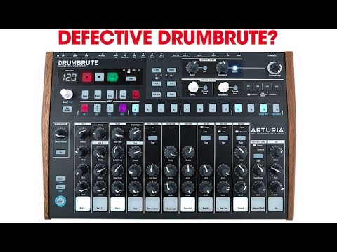 How To Diagnose Drumbrute Issue With Quiet & Silent Maracas | Arturia Faulty Noise Generator Problem