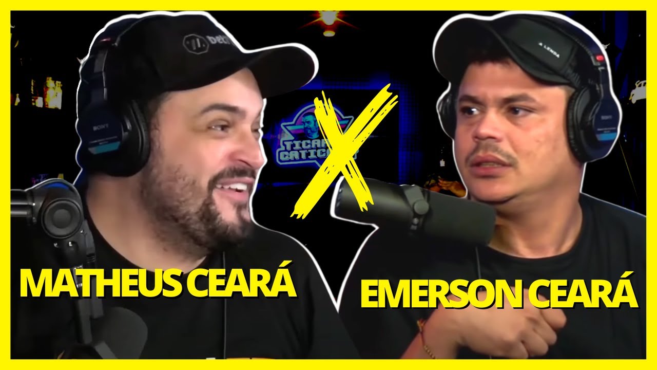 MATHEUS CEARÁ E EMERSON CEARÁ - DUAS LENDAS COMÉDIA BRASILEIRA MANDANDO SÓ HISTÓRIAS ENGRAÇADAS.