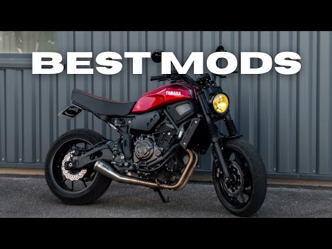 YAMAHA XSR700 BUILD (20 BEST XSR700 Mods)