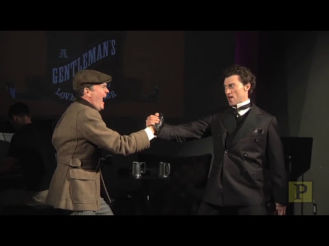 Broadway preview montage for A Gentleman's Guide to Love and Murder with cast in Edwardian costumes