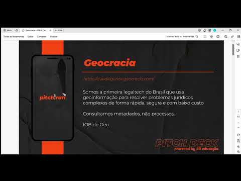 Geocracia Pitch Deck 49ers