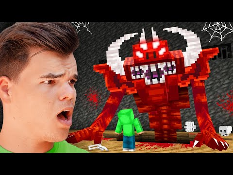 Fooling my Friend with a JUMPSCARE Mod in Minecraft!