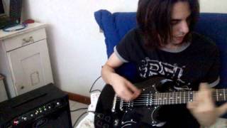 marilyn manson dance of the dope hats guitar cover