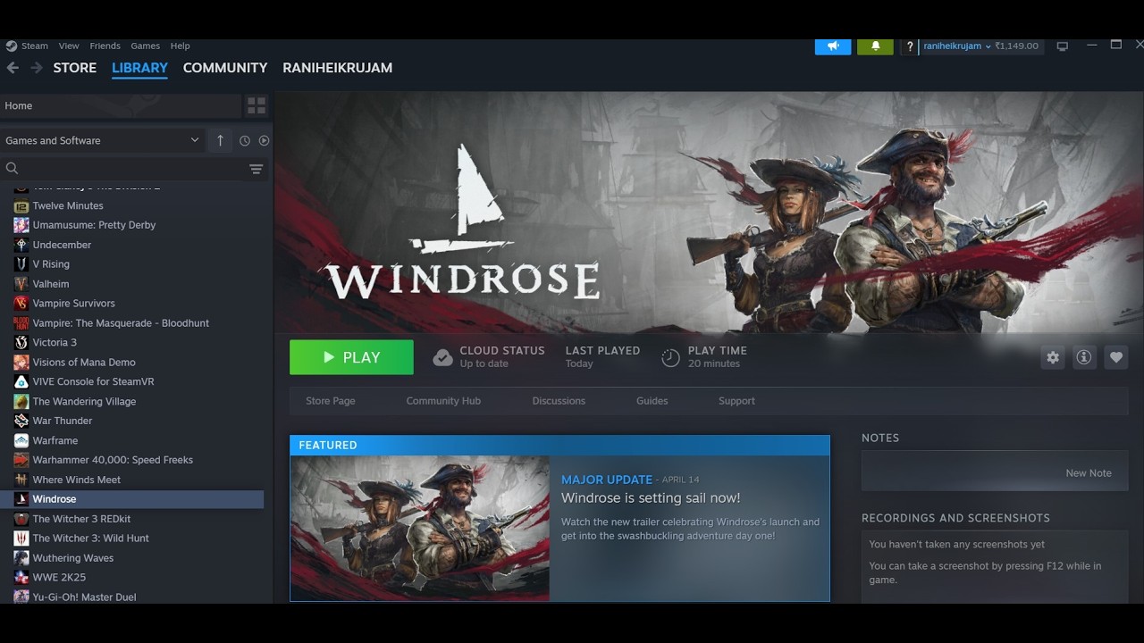 Fix Windrose Crashing/Fatal Error On Linux