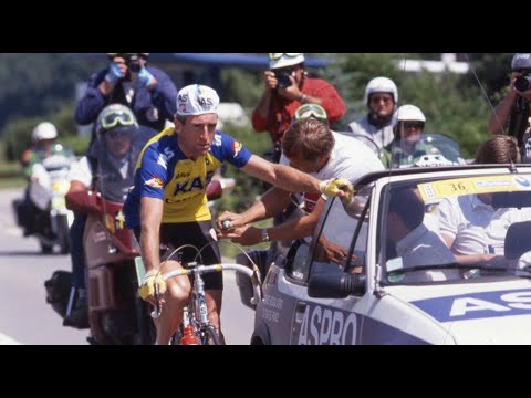 Tour 1987 Etapa 12 Brive-Bordeaux. Victoria de Phinney . Abandono de Kelly y caida de Dominguez