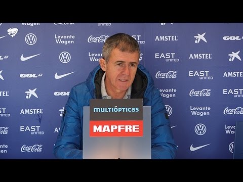 Rueda de prensa de Lucas Alcaraz previa al encuentro ante el Granada CF