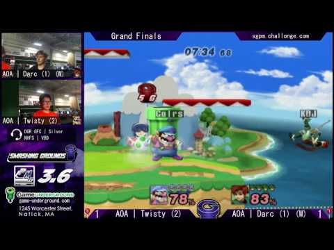 SG at GU 11.7 GF: AOA | Darc (W) (Roy) vs AOA | Twisty (L) (Wario,Wolf)