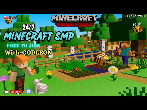 GOD LEON Gaming - Minecraft Server 24/7 Free To Join Our Smp || Java + Pe || Ep-S5Ep7 || #minecraft #minecraftsmp