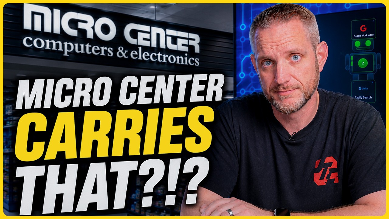 I've NEVER seen this at a Micro Center before...