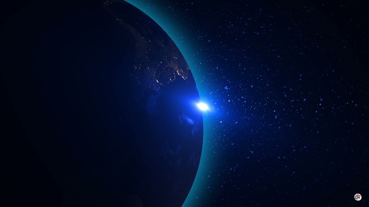 Earth rotation | Earth motion graphics