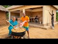 Painting Final Tiling Our Outdoor Kitchen Cooking Swahili Mutton Biryani ️