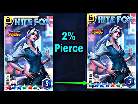 2% Additional Pierce Damage On White Fox And Colours Change Guide 2022 - Marvel Future Fight