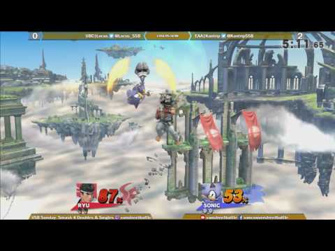 VSB Smash 4 Singles - S02 #2 - LS - Kantrip vs Locus